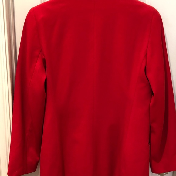 Chad Stevens Red Business/Career Suit Size 8 - Picture 3 of 8